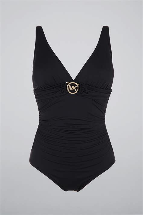 michael kors bathing suit one piece|Michael Kors Women's Swimsuits .